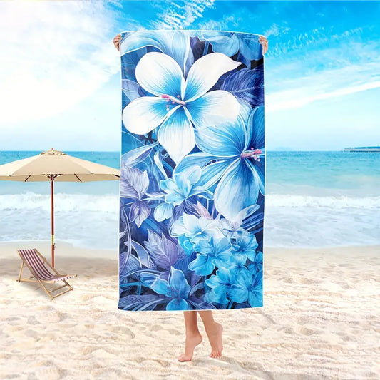 Tropical Flower Oversized Beach Towel $7.99 Free Shipping